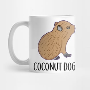 Coconut Doggo Capybara Cute Meme Kawaii Baby Capybara Mug